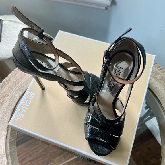 Michael Kors Ankle Strap Heels - Picture 2 of 4